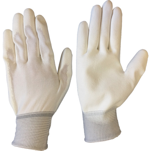 ■ブラストン　ＰＵ手の平コートポリエステルニット手袋　Ｌ　１０双入　BSC-SM120-L