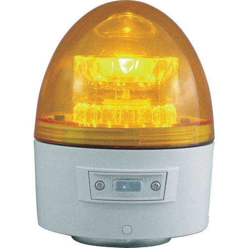 ＮＩＫＫＥＩ　ニコカプセル　ＶＬ１１Ｂ型　ＬＥＤ回転灯　１１８パイ　黄　ＶＬ１１Ｂ００３ＡＹ VL11B003AY