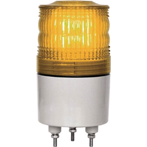 ＮＩＫＫＥＩ　ニコトーチ７０　ＶＬ０７Ｒ型　ＬＥＤ回転灯　７０パイ　黄　ＶＬ０７Ｒ２００ＮＰＹ VL07R200NPY