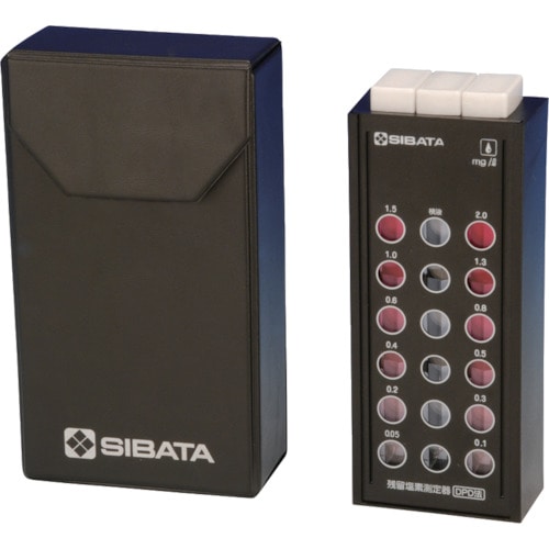 ■ＳＩＢＡＴＡ　残留塩素測定器ＤＰＤ法　樹脂板仕様　本体080540520 80540520
