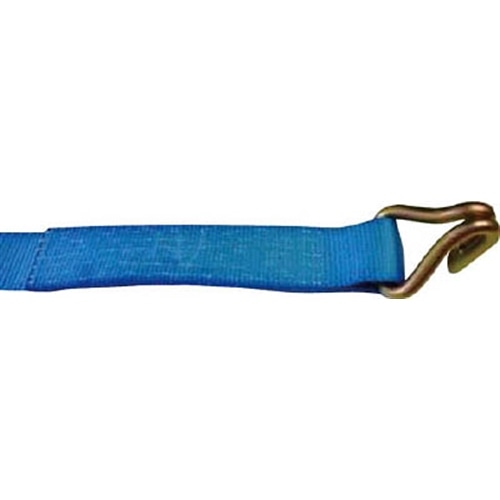 ■ＴＥＳＡＣ　ラッシングベルト　ベルト荷締機ラチェットバックル式両端ナローフック付R100KAF010AF070A R100KAF010AF070A