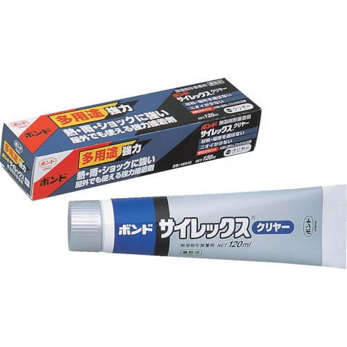 ■コニシ(Konishi) 　サイレックス　１２０ｍｌ（箱）透明　＃４６８４２　透明　SLX120 SLX120 TM