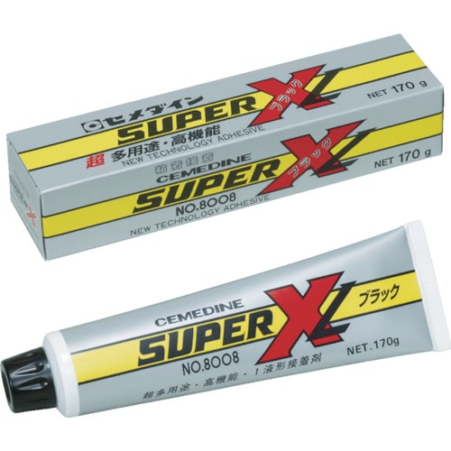 ■セメダイン(Cemedine) 　スーパーＸＬ　ブラック　１７０ｇ　AX125 AX125