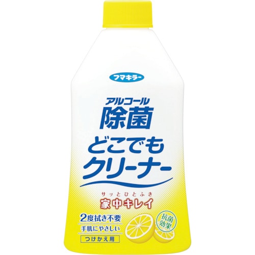 ■フマキラー　アルコール除菌どこでもクリーナー　つけかえ用　３００ｍＬ　433883 433883