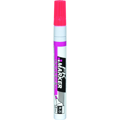■フエキ　ＫＦＫペイントマーカー　丸芯　２ｍｍ　蛍光ピンク KFK10K