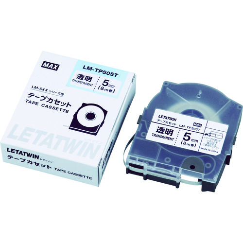 ■ＭＡＸ　チューブマーカー　レタツイン　専用テープカセット LMTP505T