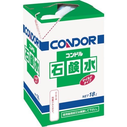 コンドル　（手洗い用洗剤）石鹸水　１８Ｌ　C5818LXMB C5818LXMB