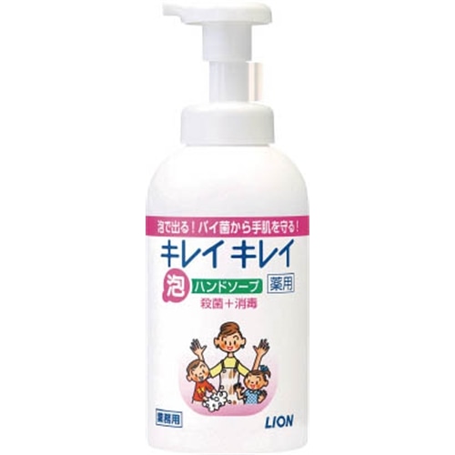 ライオン　キレイキレイ薬用泡ハンドソープ５５０ｍｌ　ＢＰＧＨＡＬＫ