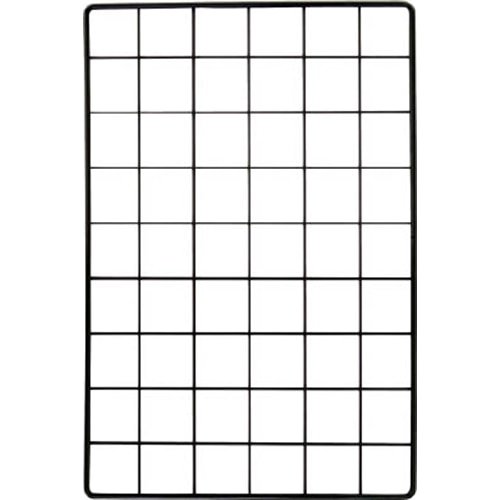 ＷＡＫＩ　メッシュパネル　４５０Ｘ１２００ｍｍ　黒　ＥＭＰ０２０