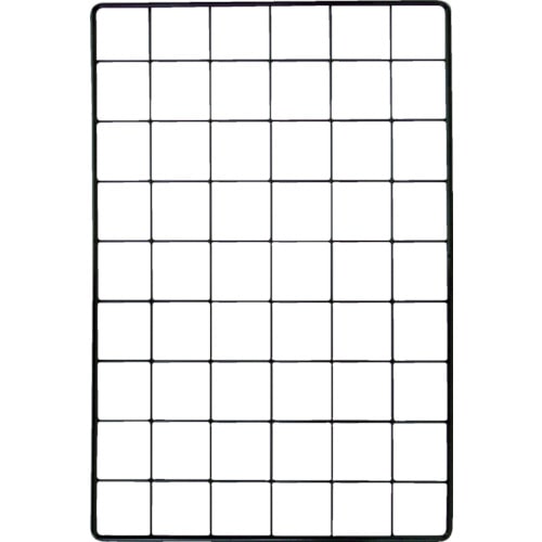 ＷＡＫＩ　メッシュパネル　４５０Ｘ６００ｍｍ　黒　ＥＭＰ１１１ EMP111