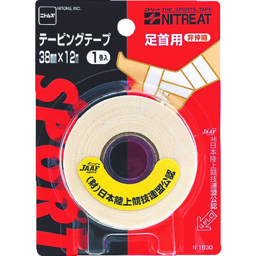 ニトムズ　テ－ピングテ－プ足首用３８　（１ＰＫ＝１巻入） N1530