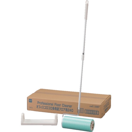 ■ニトムズ　オフィスコロコロ多用途フロア用　本体　２４０ｍｍ　C3307 C3307