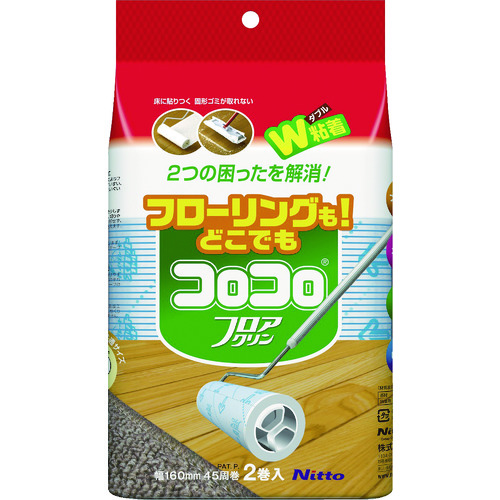 ニトムズ　スペアテープフロアクリン４５周２巻入 C4351