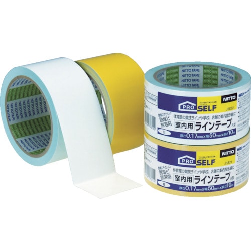 ニトムズ ラインＴ室内 黄 J3821(J3821): 塗料・接着剤・補修用品