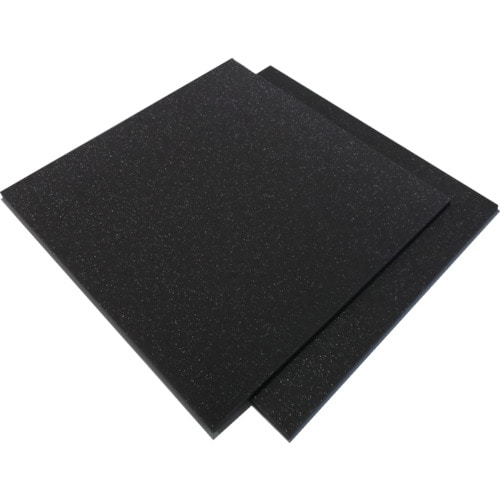 ■イノアック　カームフレックス　Ｆ－９Ｍ　黒　１０ｘ１０００ｘ１０００　化粧断ち加 F9M10