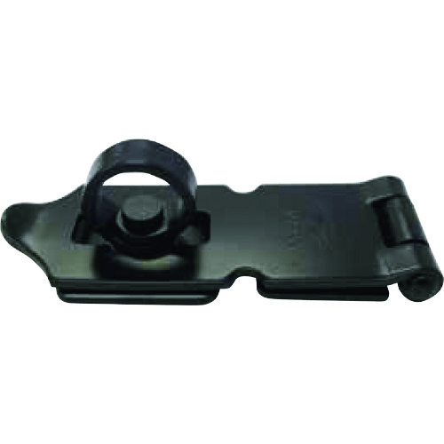 ■ＮｅｗＨｉｋａｒｉ　鉄ストロング掛金　艶消黒１３５ｍｍ SHLK135BK