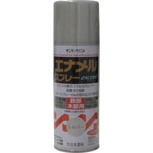 サンデーペイント　エナメルスプレーＥＸ　３００ｍｌ　つや消し黒　２７ＱＧ１ 27QG1