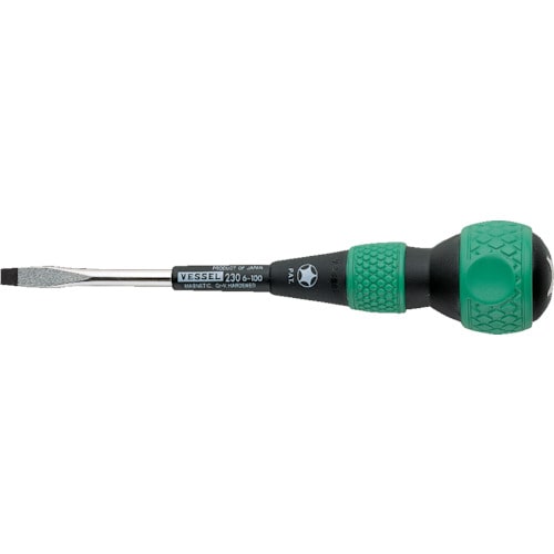 ベッセル　ボールグリップ貫通ドライバー　２３０－５．５Ｘ７５　230-5.5-75 230-5.5-75