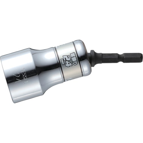 ベッセル　剛鍛首振りショートソケット　ＷＳＡ２０２４　対辺２４×８５ｍｍ WSA2024