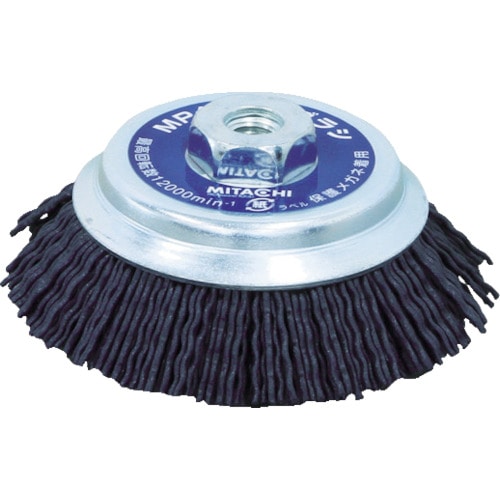 ■ミタチ　ＭＰグリッドブラシ　外径９５ｍｍ　粒度＃６０　７５ＥＮ１１０Ｎ０ 75EN110N0