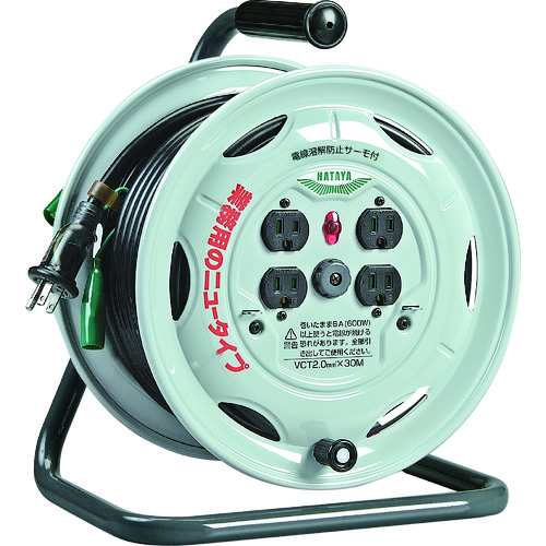 ■ハタヤ　業務用戦力リール　単相１００Ｖアース付　３０ｍ　GM30K