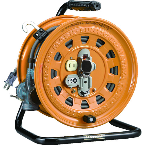 ハタヤ　逆配電型コードリール　マルチテモートリール　単相１００Ｖ　２７＋６ｍ　TGM130