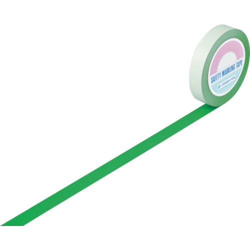 緑十字 ガードテープ（ラインテープ） 緑 25mm幅×20m 屋内用 148032: 塗料・接着剤・補修用品|ホームセンターコーナンの通販サイト