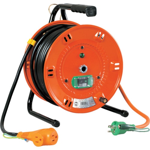 ■日動　電工ドラム　びっくリール　１００Ｖ　アース漏電しゃ断器付　３０ｍ　NL-EB30S