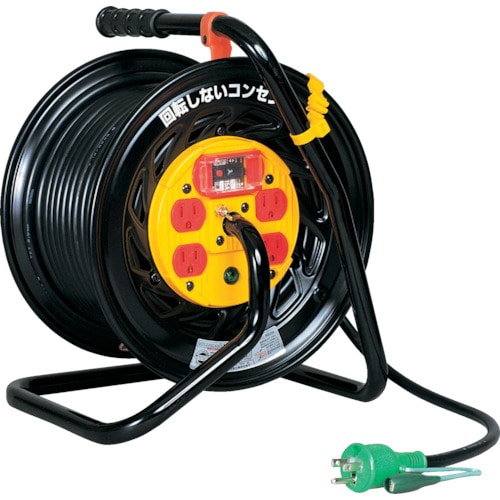 ■日動　電工ドラム　マジックリール　１００Ｖ　アース過負荷漏電しゃ断器付　３０ｍ　Z-EK34 Z-EK34