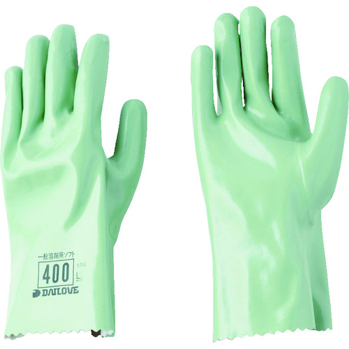■ＤＡＩＬＯＶＥ　耐溶剤用手袋　ダイローブ４００（Ｌ） D400L