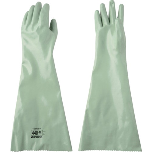 ■ＤＡＩＬＯＶＥ　耐溶剤用手袋　ダイローブ４４０－５５（Ｌ） D44055L