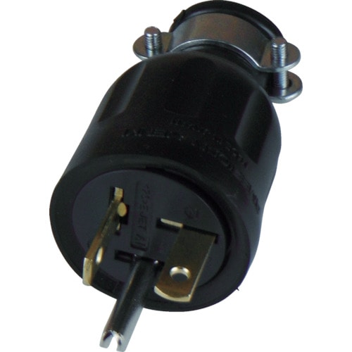 ■アメリカン電機　平刃形　ゴムプラグ　接地２Ｐ２０Ａ１２５Ｖ　7212GR 7212GR