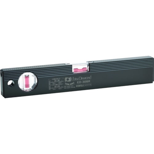 エビスダイヤモンド　ベーシックレベルブラック　３００ｍｍ　ブラック／レッド　ED30BR ED30BR