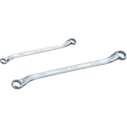 ■ＴＯＮＥ　ロングメカニックめがねレンチ（４５°Ｘ１０°）　１９Ｘ２１ｍｍ　M44-1921 M44-1921