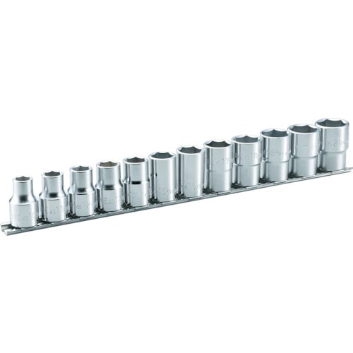■ＴＯＮＥ　ソケットセット（６角・ホルダー付）　１２ｐｃｓ　HS412 HS412