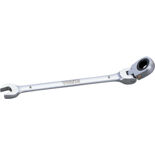 ■ＴＯＮＥ　首振ラチェットめがねレンチ　８ｍｍ　RMF08 RMF08