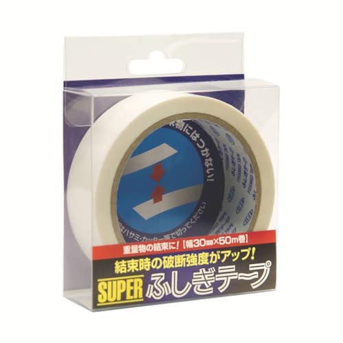 ■仁礼　スーパーふしぎテープ　３０ｍｍ×５０ｍ　ＰＥＴ製　MC30W-50PET MC30W-50PET