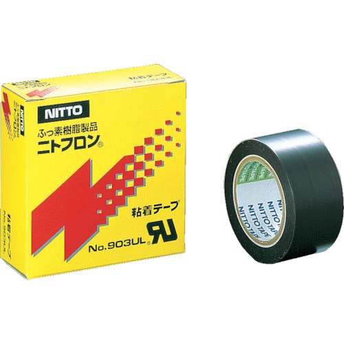 ■日東　ニトフロン粘着テープ　Ｎｏ．９０３ＵＬ　０．０８ｍｍ×５０ｍｍ×１０ｍ　903X08X50 903X08X50