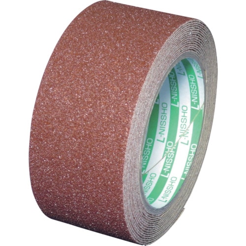 ■エル日昌　ノンスリップテープ　５０ｍｍＸ５ｍ　茶　LS-50C LS-50C