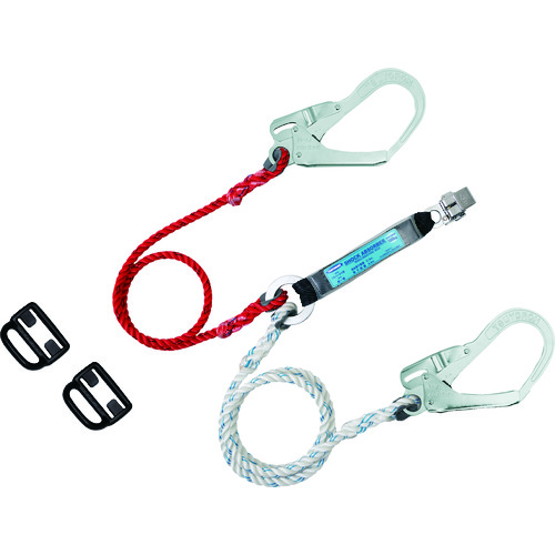 ■ツヨロン　ハーネス用ランヤード　ツインロープ式　THL99DZ12R23BP