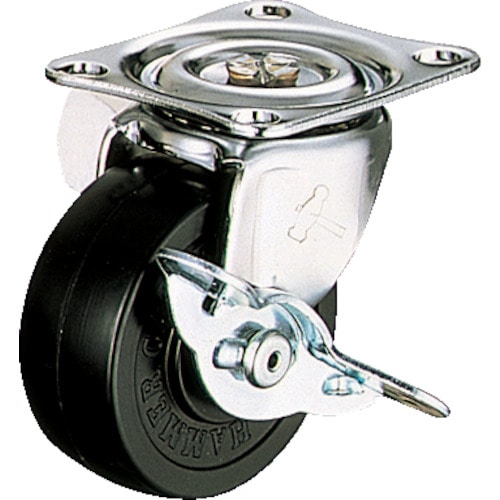 ハンマー　Ｇ型　自在ＳＰ付　ゴム車　５０ｍｍ　415GR50BAR01
