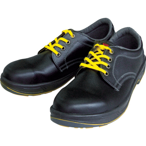 ■シモン　静電安全靴　短靴　ＳＳ１１黒静電靴　２７．５ｃｍ　SS11BKS-27.5 SS11BKS-27.5