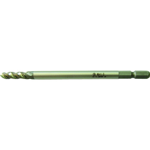 大西　六角軸スパイラルタップロングタイプＭ６×１．０ NO28LM6X1.0