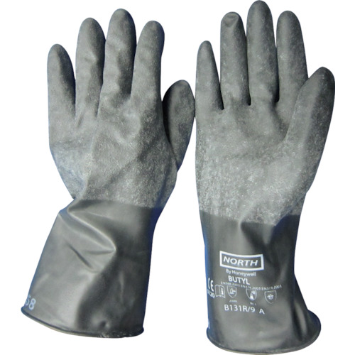 ■ノース　ブチル手袋　男性用サイズ　B-131-R-9 B-131-R-9