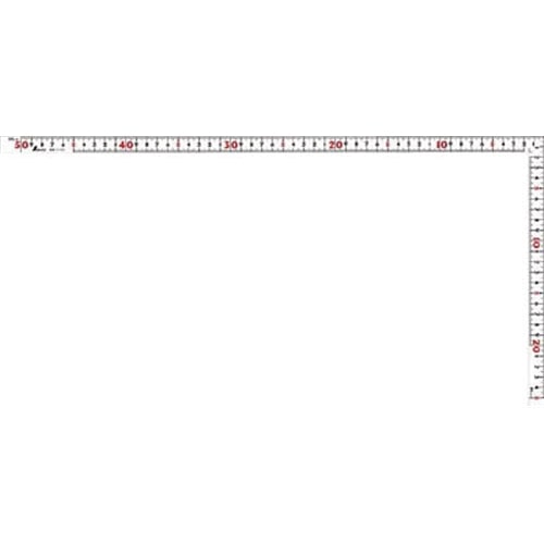 シンワ　曲尺＿ホワイト名作３０ｃｍ表裏同目　１１１００ 11100
