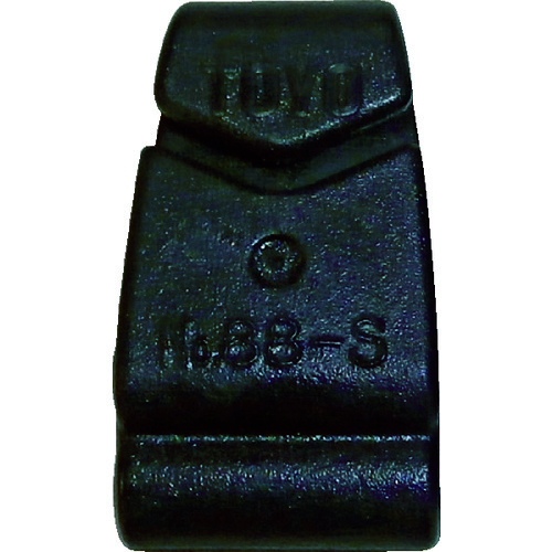 トーヨーセフティ　ヘルメット取付用ゴーグルクリップ　ミゾなし用　２個入 NO.88S