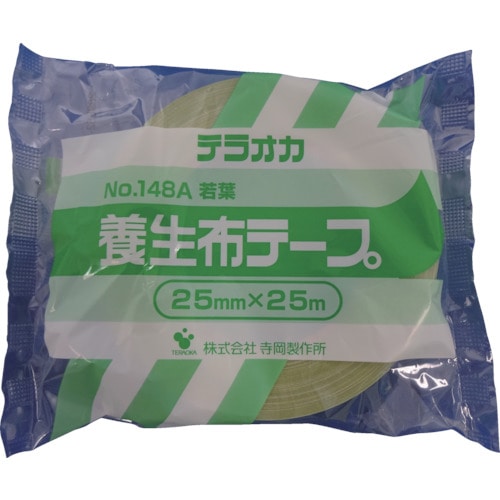 ■ＴＥＲＡＯＫＡ　養生用布テープ　ＮＯ．１４８Ａ　若葉　２５ｍｍＸ２５Ｍ　148A 25X25 148A 25X25