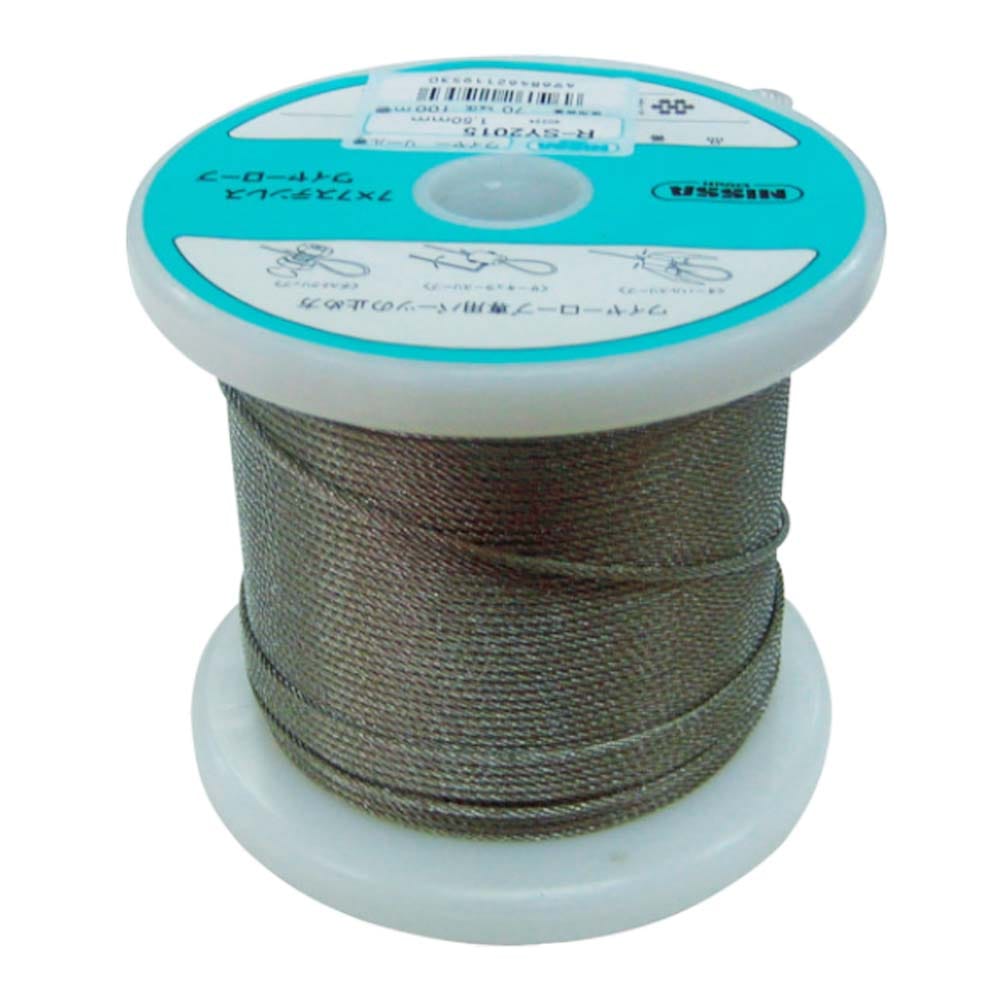 ■ニッサチェイン　ステンレスワイヤーロープ　１．０ｍｍ×１５０ｍ　TSY-10-150 TSY-10-150