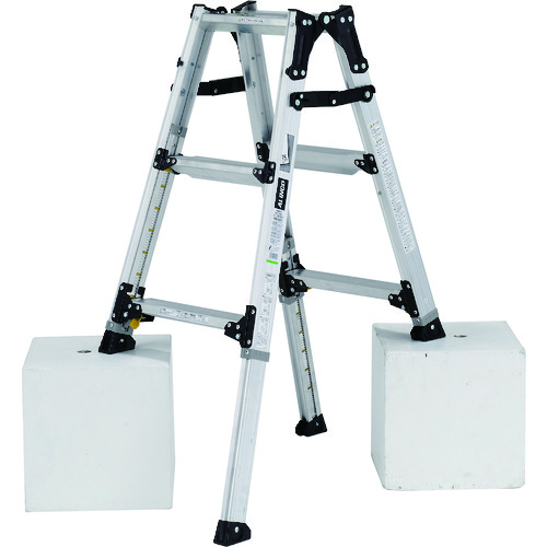 アルインコ 伸縮脚立 ステップ幅広 ９０ｃｍ 最大使用質量１００ｋｇ ｐｒｗ９０ｆｘ Prw90fx 工具 ホームセンターコーナンの通販サイト