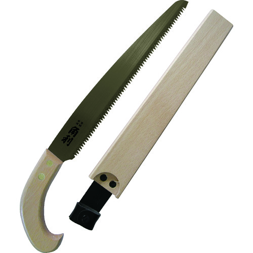 ＫＡＫＵＲＩ　木サヤ付剪定鋸　上製白柄白サヤ　２４０ｍｍ 41318